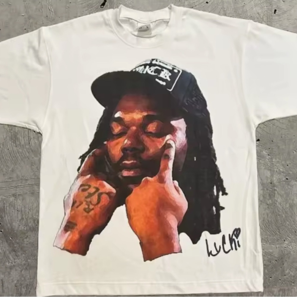 White Graphic Tee